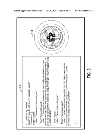 IBM Patents a Self-Checking Method to Train AI on Image Questions patent drawing, sheet 8