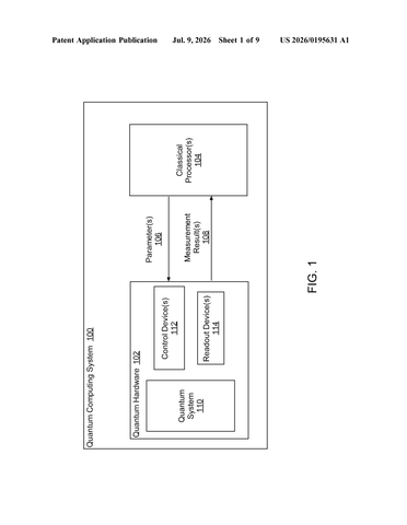 Google Patent Targets Real-Time Error Detection in Quantum Computing Systems patent drawing, sheet 1