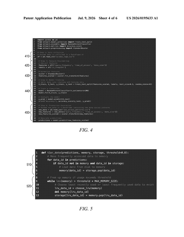 IBM Patents a System That Moves Database Data Before You Even Ask for It patent drawing, sheet 4