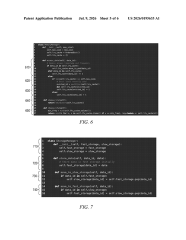 IBM Patents a System That Moves Database Data Before You Even Ask for It patent drawing, sheet 5