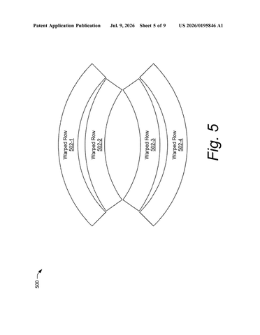 Google Patent Filing Targets Memory Efficiency in Lens Distortion Correction Systems patent drawing, sheet 5