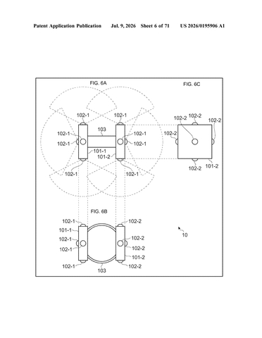 Sony Patents a System of Body-Worn Cameras That Track Your Own Skeleton patent drawing, sheet 6