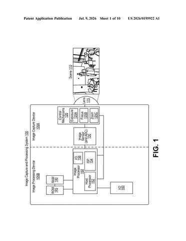 Qualcomm Patent Uses Stars and Sky to Calibrate Sensors patent drawing, sheet 1