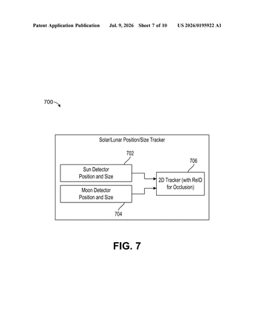 Qualcomm Patent Uses Stars and Sky to Calibrate Sensors patent drawing, sheet 7