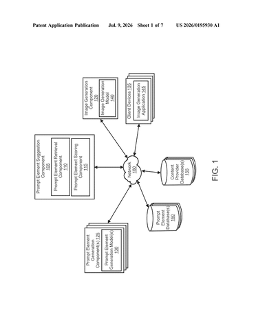 Google Patents a Tap-to-Add Word Suggestion Tool for AI Image Generators patent drawing, sheet 1