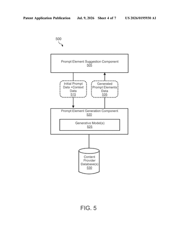 Google Patents a Tap-to-Add Word Suggestion Tool for AI Image Generators patent drawing, sheet 4