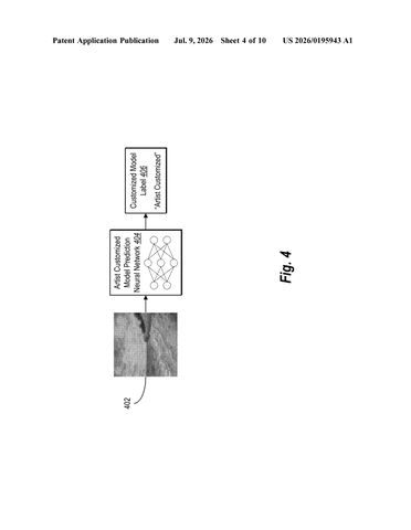 Adobe Patents a Way to Catch AI Images Made by Invoking an Artist’s Name patent drawing, sheet 4