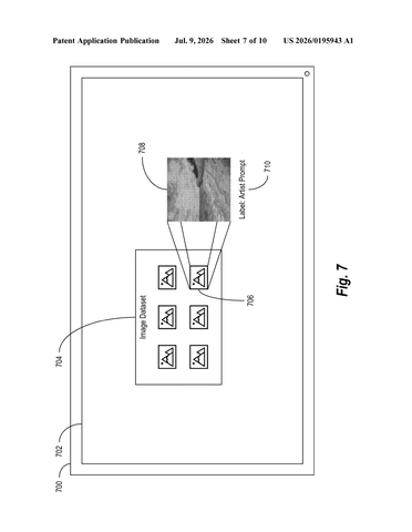 Adobe Patents a Way to Catch AI Images Made by Invoking an Artist’s Name patent drawing, sheet 7