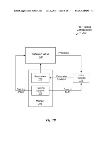 NVIDIA Patent: An AI That Generates Physically Accurate Simulated Reality as Video patent drawing, sheet 5