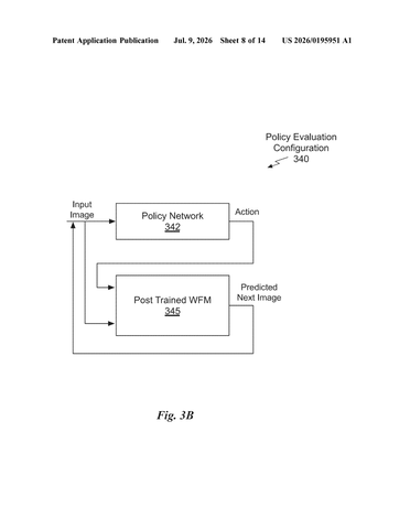 NVIDIA Patent: An AI That Generates Physically Accurate Simulated Reality as Video patent drawing, sheet 8