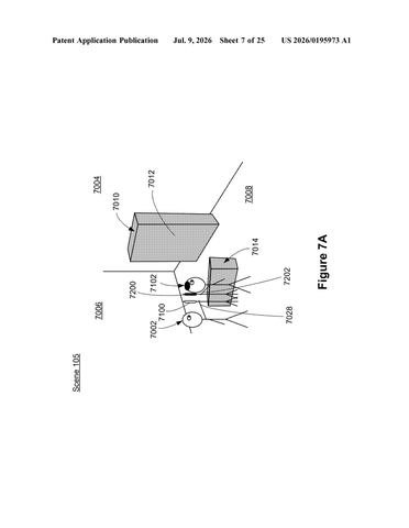 Apple Patents Shared 3D Spaces Where Panels Rotate to Reveal Hidden Content patent drawing, sheet 7
