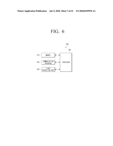 Samsung Patents a TV That Decides What to Send a Second Screen When Wi-Fi Slows Down patent drawing, sheet 7