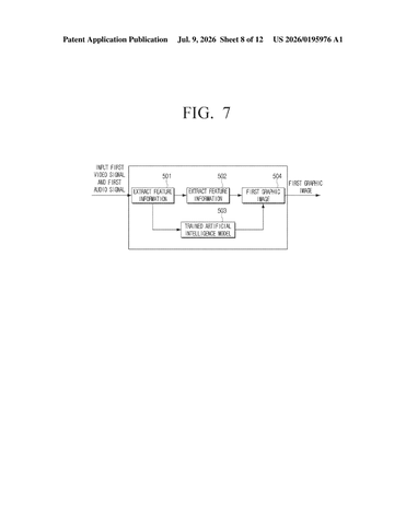 Samsung Patents a TV That Decides What to Send a Second Screen When Wi-Fi Slows Down patent drawing, sheet 8
