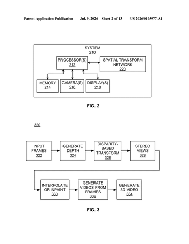 Meta Patents a Way to Turn Flat Video Into 3D Spatial Content Using AI patent drawing, sheet 2