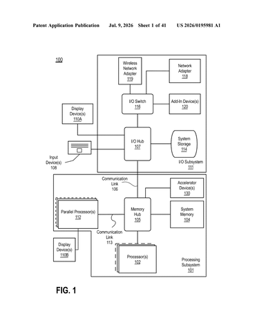 Intel Patents a Neural Network That Draws Its Own 3D Scene Boxes for Faster Graphics patent drawing, sheet 1