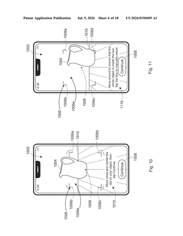Apple Patent Turns iPhone Camera Into a 3D Object Scanner patent drawing, sheet 6