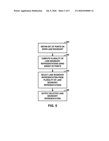 Qualcomm Patents a Leaner Way for Cars to Read Lane Lines patent drawing, sheet 5