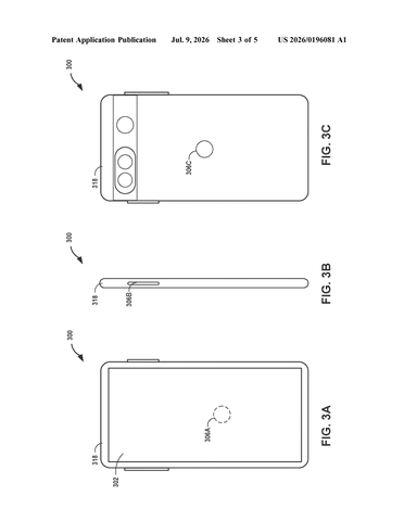 Google’s New Patent Teaches Your Phone to Recognize a Knuckle Tap as Yours patent drawing, sheet 3