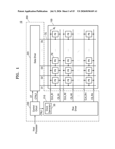 Samsung Patents a Display Upgrade That Spreads Brightness Signals to Cut Screen Flicker patent drawing, sheet 1