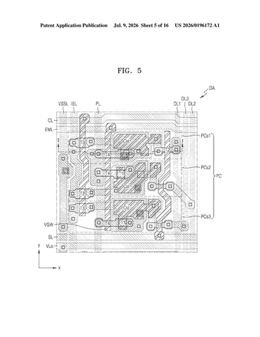 Samsung Patent Targets Sub-Pixel Layout to Reduce Interference and Sharpen Displays patent drawing, sheet 5