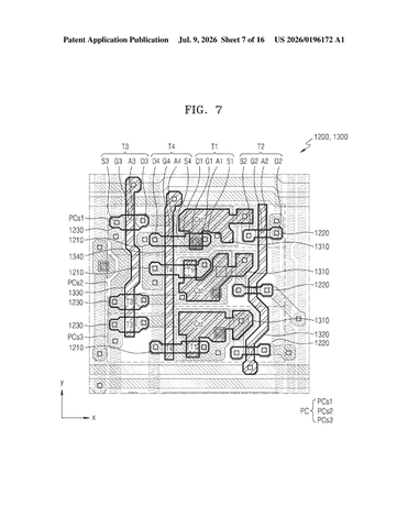 Samsung Patent Targets Sub-Pixel Layout to Reduce Interference and Sharpen Displays patent drawing, sheet 7