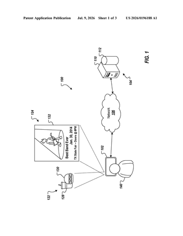 Google’s New Patent Turns Your Camera Into an Assistant That Acts Before You Ask patent drawing, sheet 1