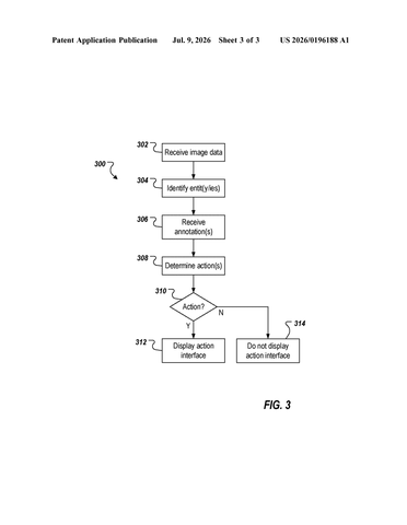 Google’s New Patent Turns Your Camera Into an Assistant That Acts Before You Ask patent drawing, sheet 3