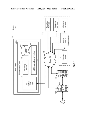 Apple Patent Reveals Siri Detecting When Users Are Actually Addressing It patent drawing, sheet 1