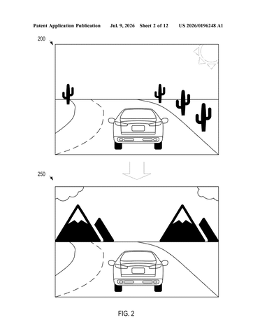 IBM Patents a System That Rewrites Video Backgrounds for Each Individual Viewer patent drawing, sheet 2