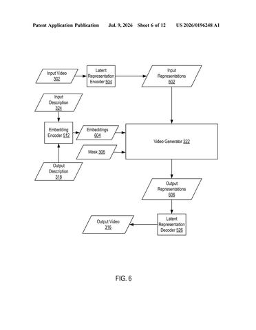 IBM Patents a System That Rewrites Video Backgrounds for Each Individual Viewer patent drawing, sheet 6