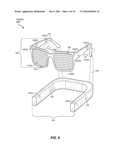 Meta Patents a Battery Pack That Guides Itself Into Place patent drawing, sheet 6