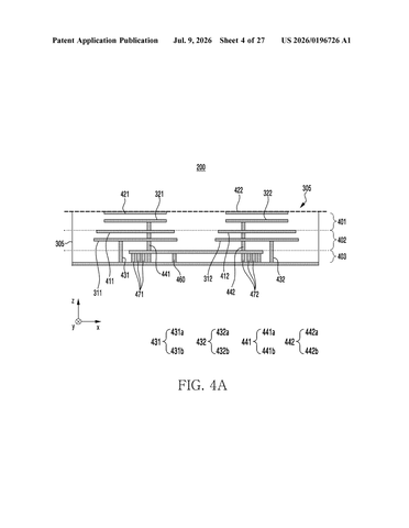 Samsung Patents an Antenna That Connects to Three 5G Networks Through One Chip patent drawing, sheet 4