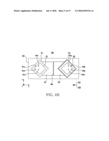 Samsung Patents an Antenna That Connects to Three 5G Networks Through One Chip patent drawing, sheet 5