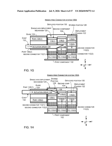 Microsoft Patents a Connector That Deploys and Retracts With a Single Sideways Press patent drawing, sheet 4
