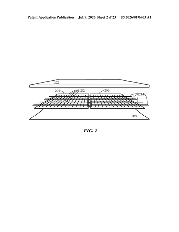 Tesla Patents a Locking Foot That Snaps Solar Roof Tiles Together patent drawing, sheet 2