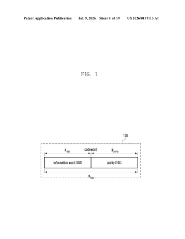 Samsung Patents a Method to Fix Corrupt Data Faster in 5G and 6G Networks patent drawing, sheet 1
