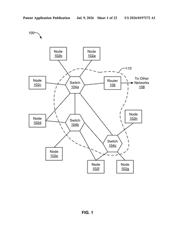 Amazon Patents Technology to Stop Cloud Data From Arriving Scrambled patent drawing, sheet 1