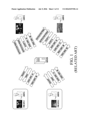 Samsung Patents a Fix for Audio-Video Stream Conflicts in Emergency Radio Networks patent drawing, sheet 1