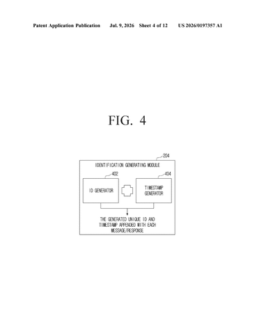 Samsung Patents a System to Bridge Chat Across Different Video Conferencing Apps patent drawing, sheet 4