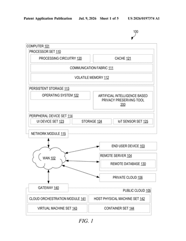 IBM’s New Patent Lets Your Phone Tell Nearby Cameras to Stop Recording You patent drawing, sheet 1