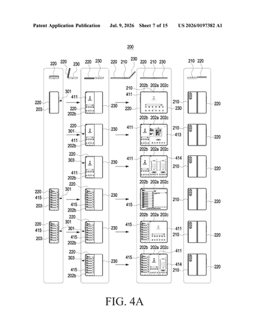 Samsung Patents a System That Picks What Your Foldable’s Inner Screen Shows When You Open It patent drawing, sheet 7