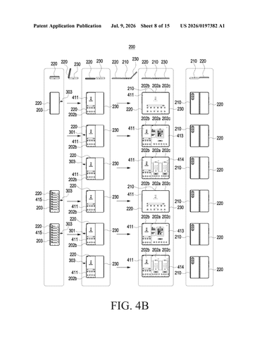 Samsung Patents a System That Picks What Your Foldable’s Inner Screen Shows When You Open It patent drawing, sheet 8