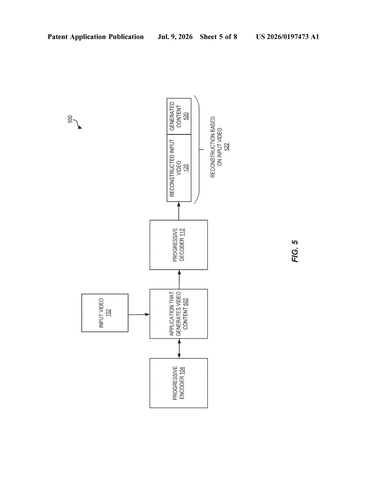 Adobe Patents a Two-Track System That Compresses Video Files Further patent drawing, sheet 5