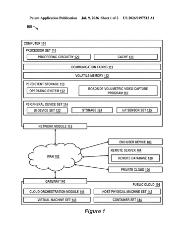 IBM Patent Would Let Self-Driving Cars Film and Upload Viral Road Incidents patent drawing, sheet 1