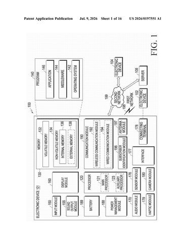 Samsung’s New Patent Takes Extra Photos Behind the Scenes, at Better Settings patent drawing, sheet 1