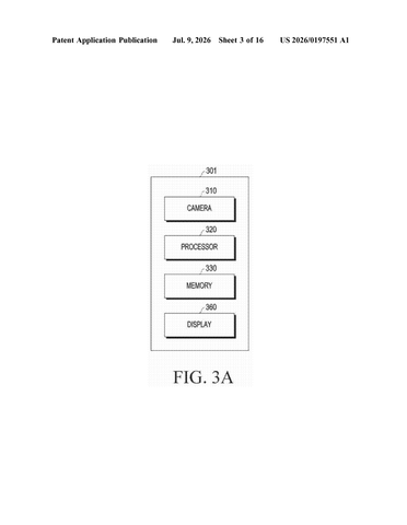 Samsung’s New Patent Takes Extra Photos Behind the Scenes, at Better Settings patent drawing, sheet 3