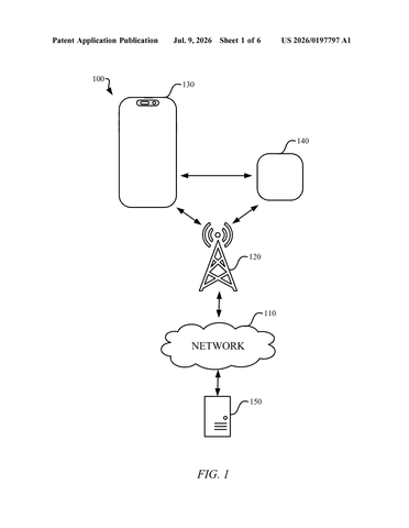 Apple Patent Would Pre-Load Cell Tower Data to Speed Up Connections patent drawing, sheet 1