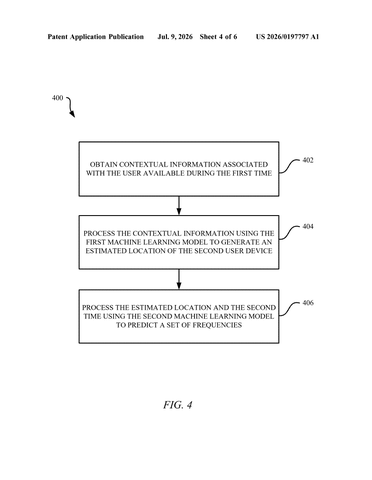 Apple Patent Would Pre-Load Cell Tower Data to Speed Up Connections patent drawing, sheet 4