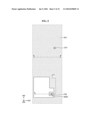 Samsung Patent Merges Touch Sensors Directly Into Display Power Supply Layer patent drawing, sheet 5