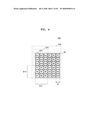 Samsung Patents a Camera Design That Captures More Detail in Low Light patent drawing, sheet 7